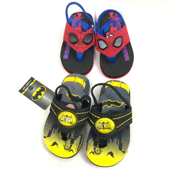 Marvel Spiderman Flip Flops